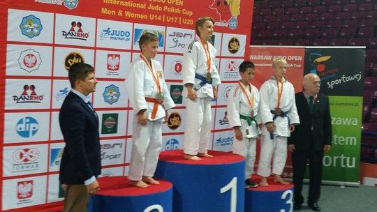 Brązowy medal Kacpra Zgrajki podczas Międzynarodowego Pucharu Polski judo