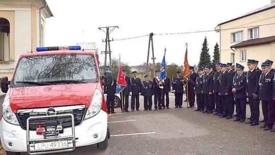 Bronowice. Nowym wozem do pożarów