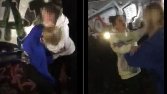 Brutalna bójka uczennic, koledzy kibicowali. Film trafił do sieci