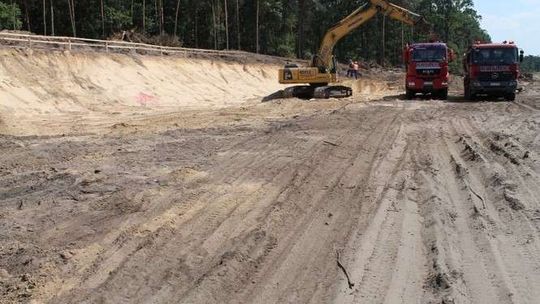 Budowa II etapu obwodnicy Puław nabiera tempa (zdjęcia)