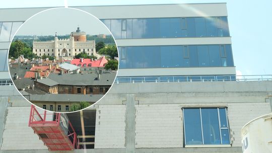 Budowa szpitala w centrum Lublina w połowie ukończona. Pacjenci będą mieli takie widoki