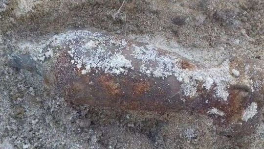 Budowali wodociąg, wykopali bombę z czasów wojny 