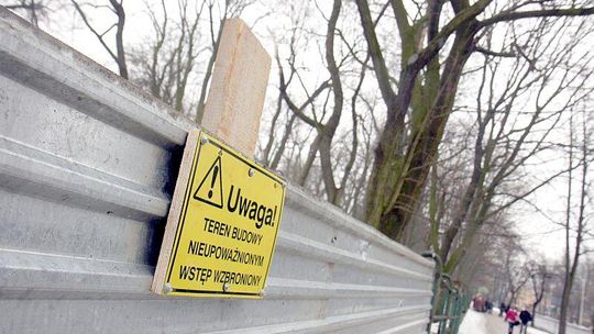 Budowlańcy wejdą do Ogrodu Saskiego