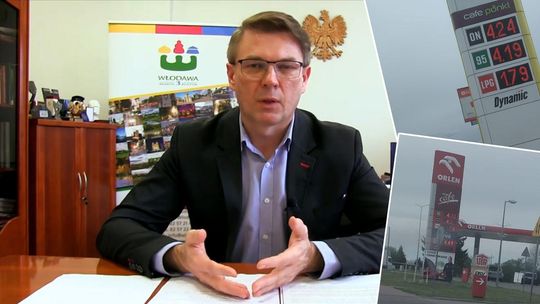 Burmistrz Włodawy grozi palcem. Ma rozwiązanie jeżeli paliwo w mieście nie potanieje