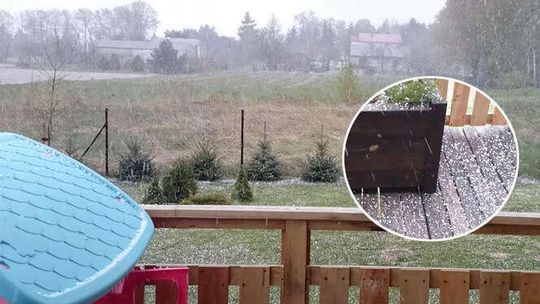 Burza z gradem nad Lublinem i regionem (wideo)