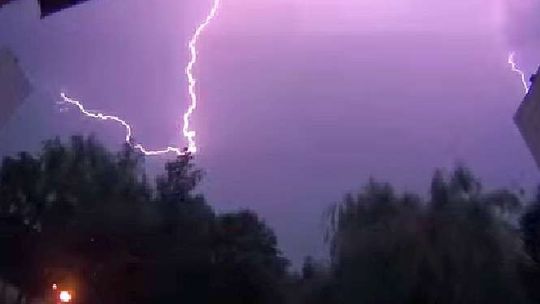 Burze przeszły nad woj. lubelskim. Cztery pożary, spłonął dom