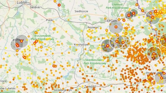 Burze z gradem nad Lubelszczyzną. Meteorolodzy ostrzegają
