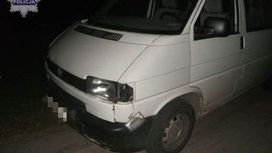 Busiarz miał 3 promile, uciekał przed policją