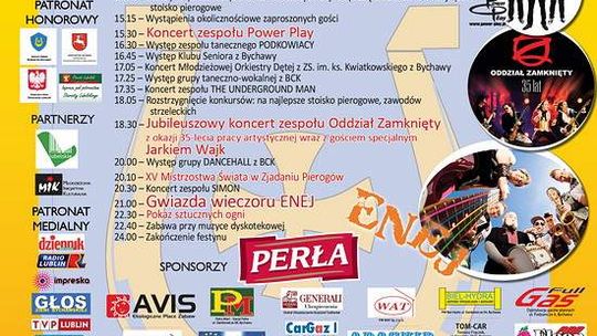 Bychawa. Enej i Oddział Zamknięty na Festynie w Krainie Pierogów