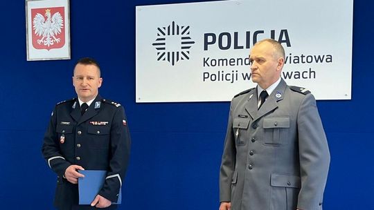 Były szef drogówki nowym zastępcą komendanta