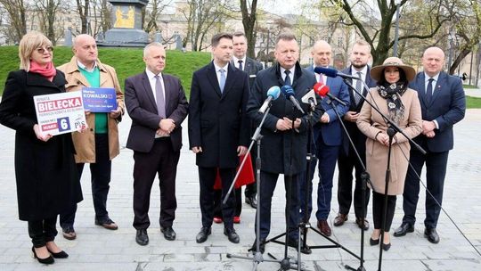 Były wicepremier przyjechał do Lublina, by poprzeć w wyborach kandydatów Zjednoczonej Prawicy