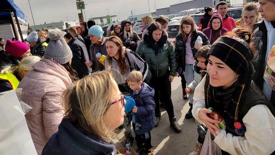 Centrum spontanicznej pomocy na S17. "To wszystko przywożą nam ludzie z okolic" [zdjęcia]