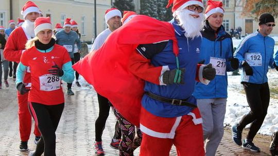 Charytatywny Bieg Mikołajów w Puławach (zdjęcia)