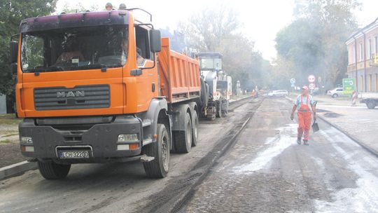 Chełm: Drogowcy na ul. Kolejowej