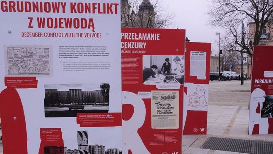 Chełm: Jak powstawała "Solidarność". Wystawa w plenerze