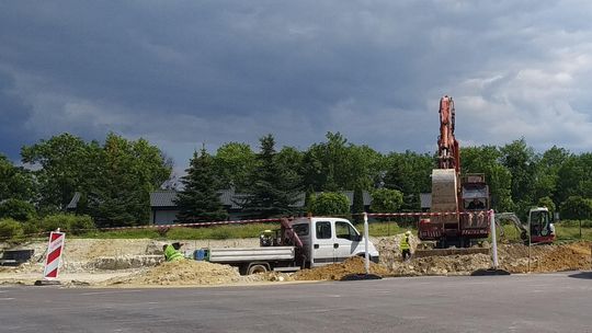 Chełm: Komunalnicy skończyli, teraz będą budować rondo na ul. 3 Maja