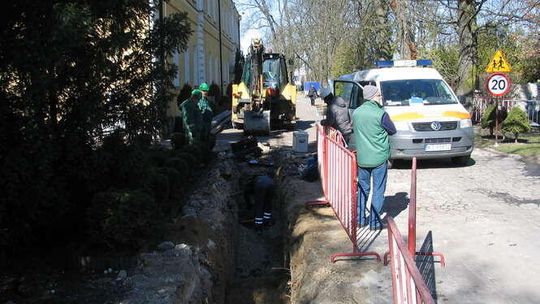 Chełm: Koparka uszkodziła gazociąg. 95 osób ewakuowanych