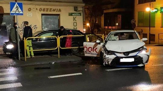 Chełm. Kraksa na skrzyżowaniu