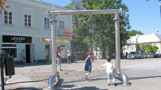 Chełm: Kurtyna wodna na upalne dni