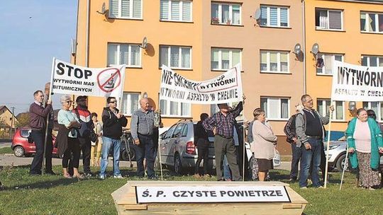 Chełm. Mieszkańcy walczyli i wywalczyli. Jest decyzja ws. budowy fabryki asfaltu
