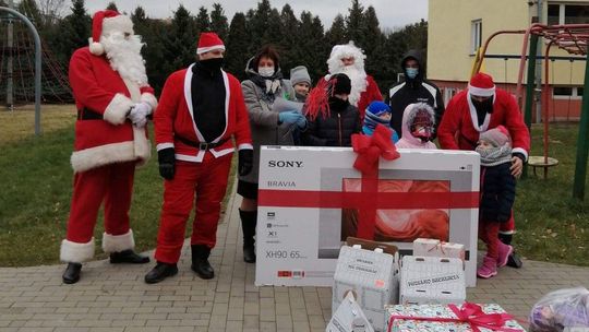 Chełm: Motomikołaje z paczkami i prezentami dla dzieci