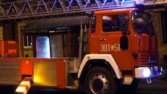 Chełm: Strażnicy w drodze na granicę natknęli się na pożar