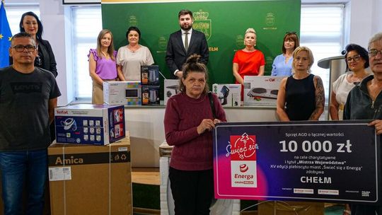 Chełm świeci przykładem – nagroda zamieniona w pomoc potrzebującym 