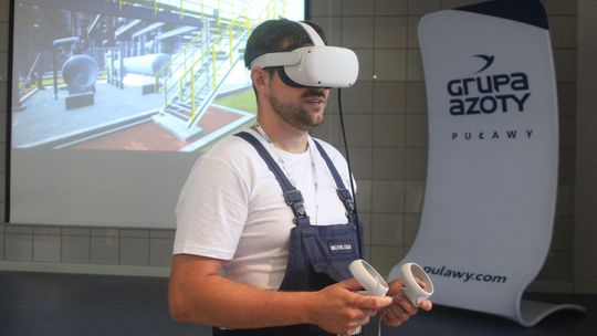 Chemiczny symulator pomoże przygotować się na awaryjne sytuacje w puławskich Azotach