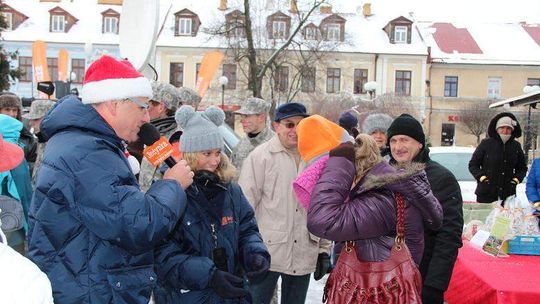 \"Choinki Jedynki\". Radiowa Jedynka w Białej Podlaskiej (zdjęcia)