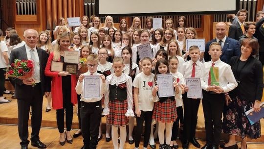 Chór "La Musica" z Lublina z dwoma Złotymi Kamertonami