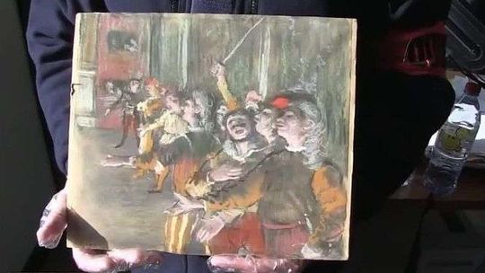 „Chórzyści” ukryci w busie. Skradziony obraz Edgara Degasa został odnaleziony