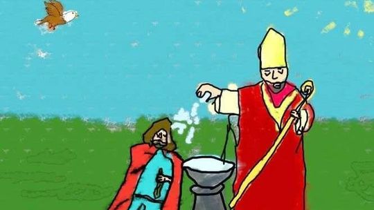 Chrzest Polski w oczach dziecka