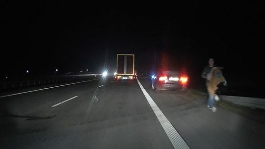 Chwilę wcześniej doszło do wypadku. Nagranie z wideorejestratora