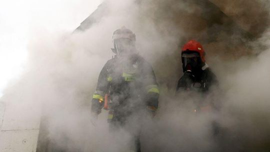 Chyża: Wielki pożar słomy