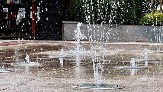 Cieszy oko, a w upalne dni przyniesie ulgę mieszkańcom i turystom