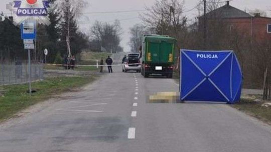 Ciężarówka przejechała po 17-latku. Chłopak nie żyje