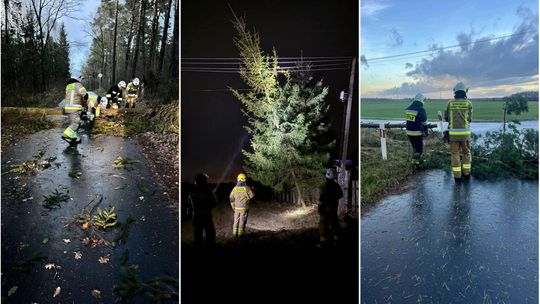 Ciężka doba dla lubelskich strażaków. Blisko 200 interwencji