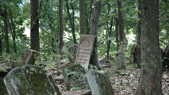 Cmentarz żydowski w Szczebrzeszynie już za ogrodzeniem