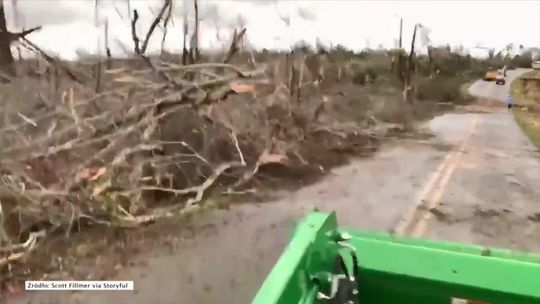Co najmniej 23 ofiary śmiertelne po przejściu tornada przez dwa amerykańskie stany [wideo]