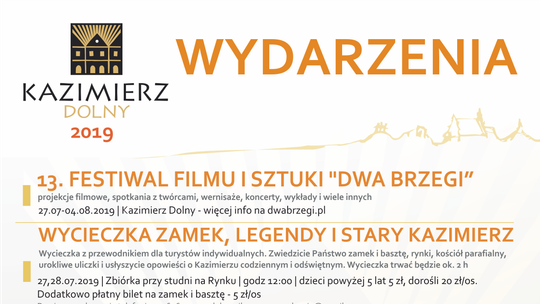 Co w weekend w Kazimierzu Dolnym?