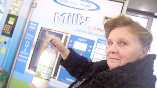 Coraz więcej mlekomatów w Lublinie