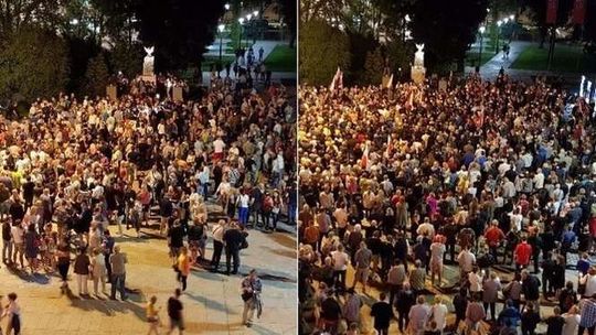 Coraz więcej protestujących przeciwko zmianom w sądach. Dzisiaj kolejna manifestacja