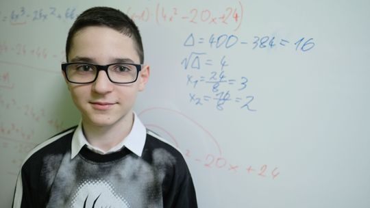 Cudowne dziecko z Lublina. Uczeń i student