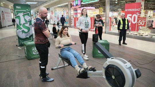 Ćwicz i wesprzyj WOŚP. Śmiałkowie zmierzą się na ergometrach