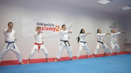 Ćwiczyli karate z mistrzem