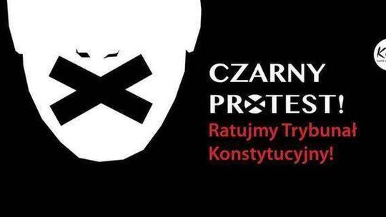 Czarny protest KOD w Lublinie. "Trybunał nic już nie będzie mógł"