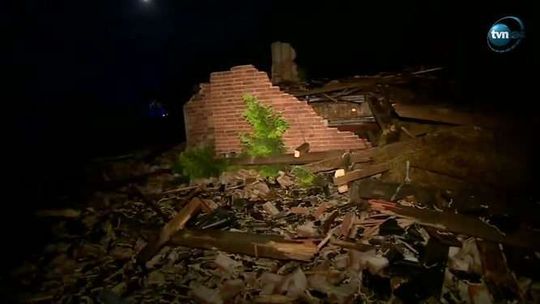 "Czegoś takiego nie widziałam". Zniszczenia po burzach na Opolszczyźnie
