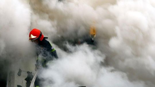 Czerniczyn: Strażacy znaleźli w zgliszczach zwłoki 60-latka