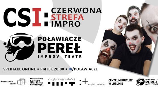 "Czerwona Strefa Impro" - spektakl online Poławiaczy Pereł