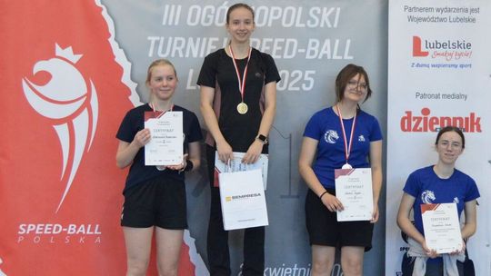 Cztery medale dla Lublina podczas III Ogólnopolskiego Turnieju Speed-ball Lublin 2025